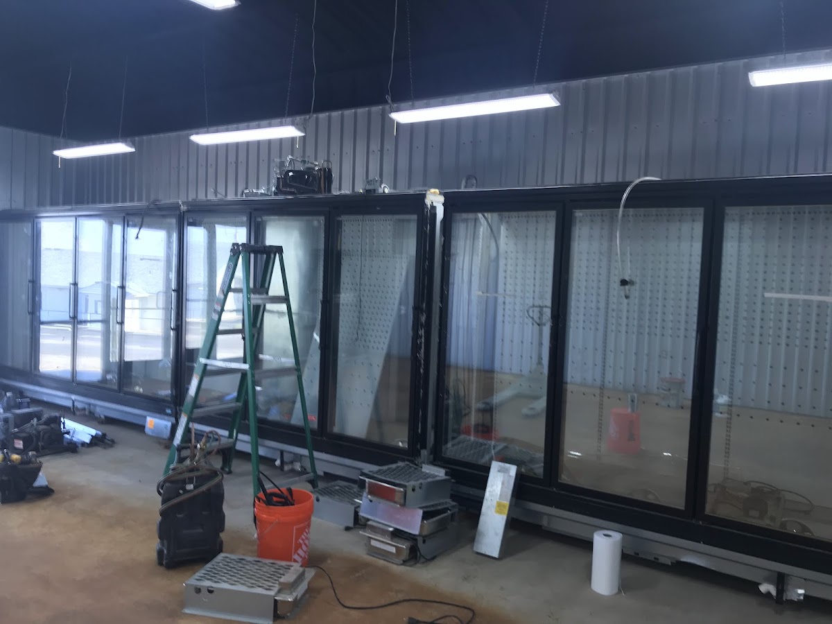 Commercial refrigeration installation